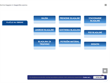 Tablet Screenshot of blagajne.si